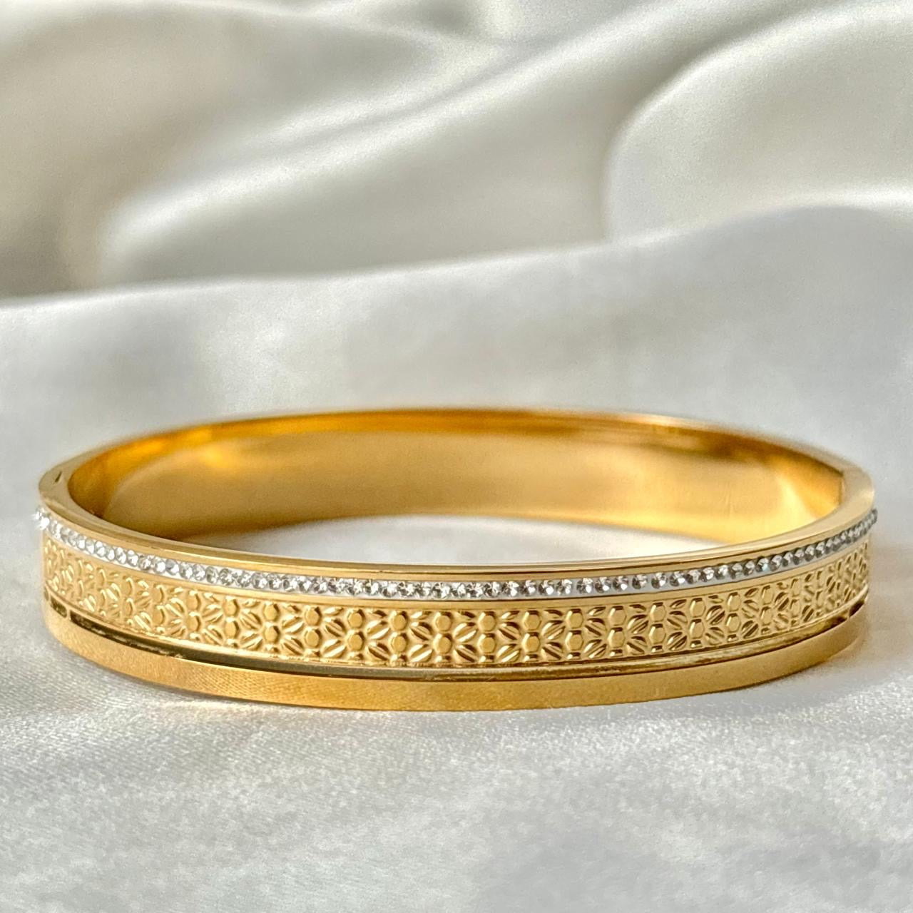 Flora Diamantés Bracelet -18K