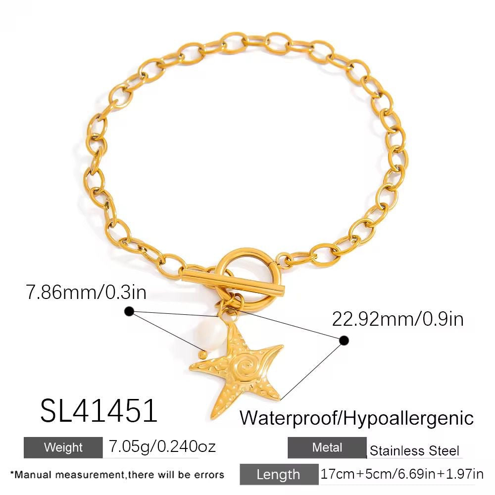 Sea Baby OT Charm Bracelet