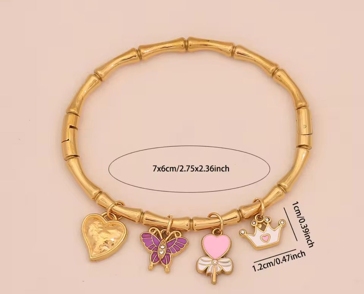 Tropical Twist Charm Bracelet