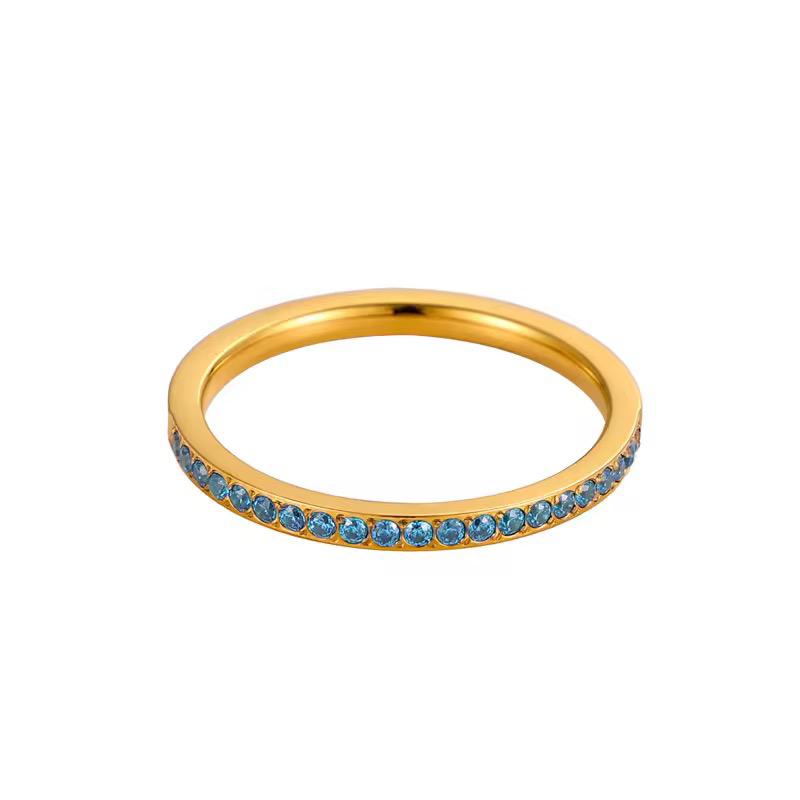 Birthstone Ring -18K