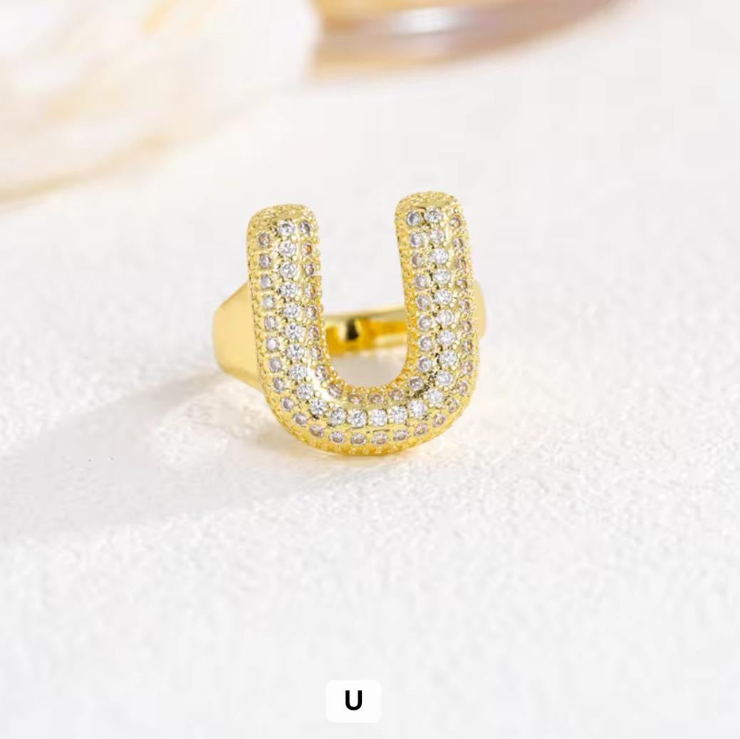 Initial Signet Ring
