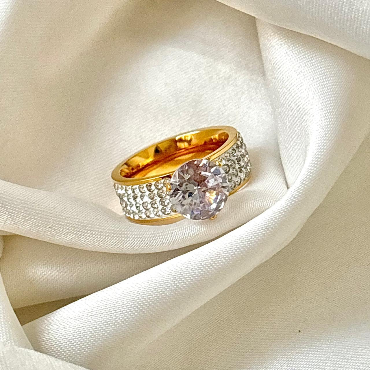 LUX Cluster Diamond Ring