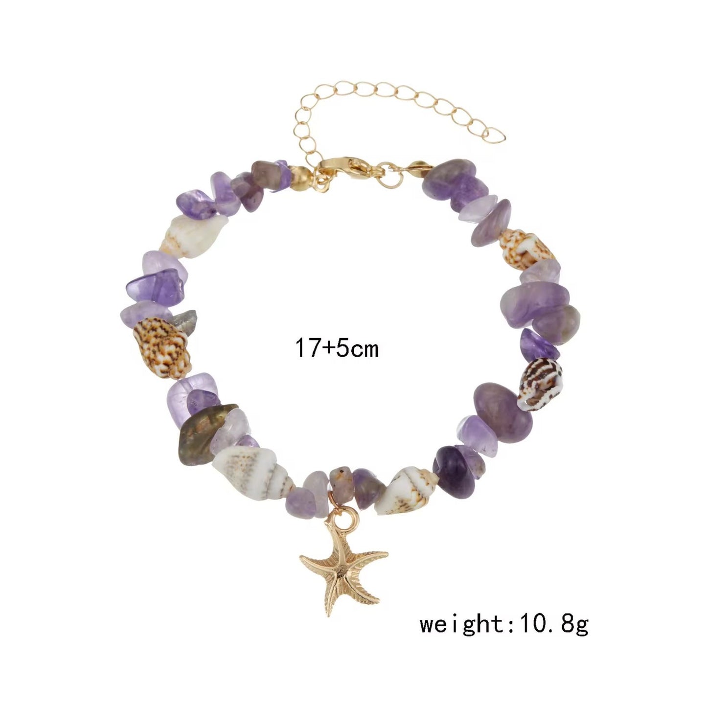 Sea Serenity Bracelet -Amethyst