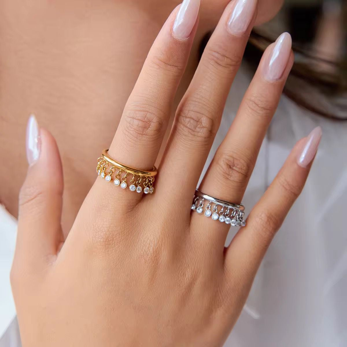 Celie Dangler Ring