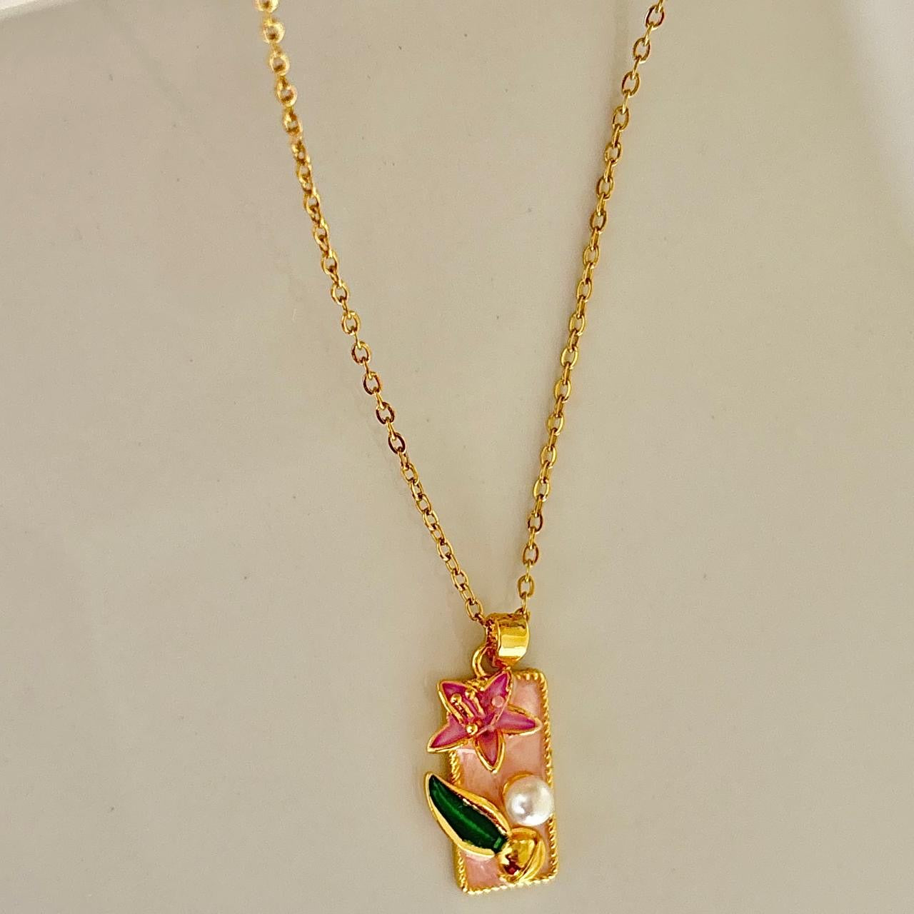 Fairy Core Necklace -Pink