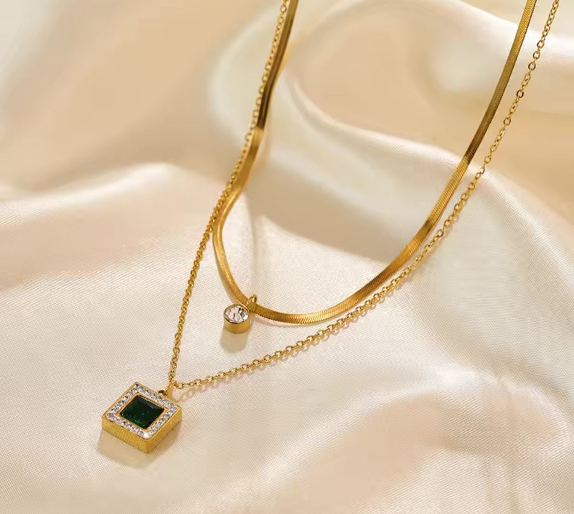 Marybel Layered Necklace -18K