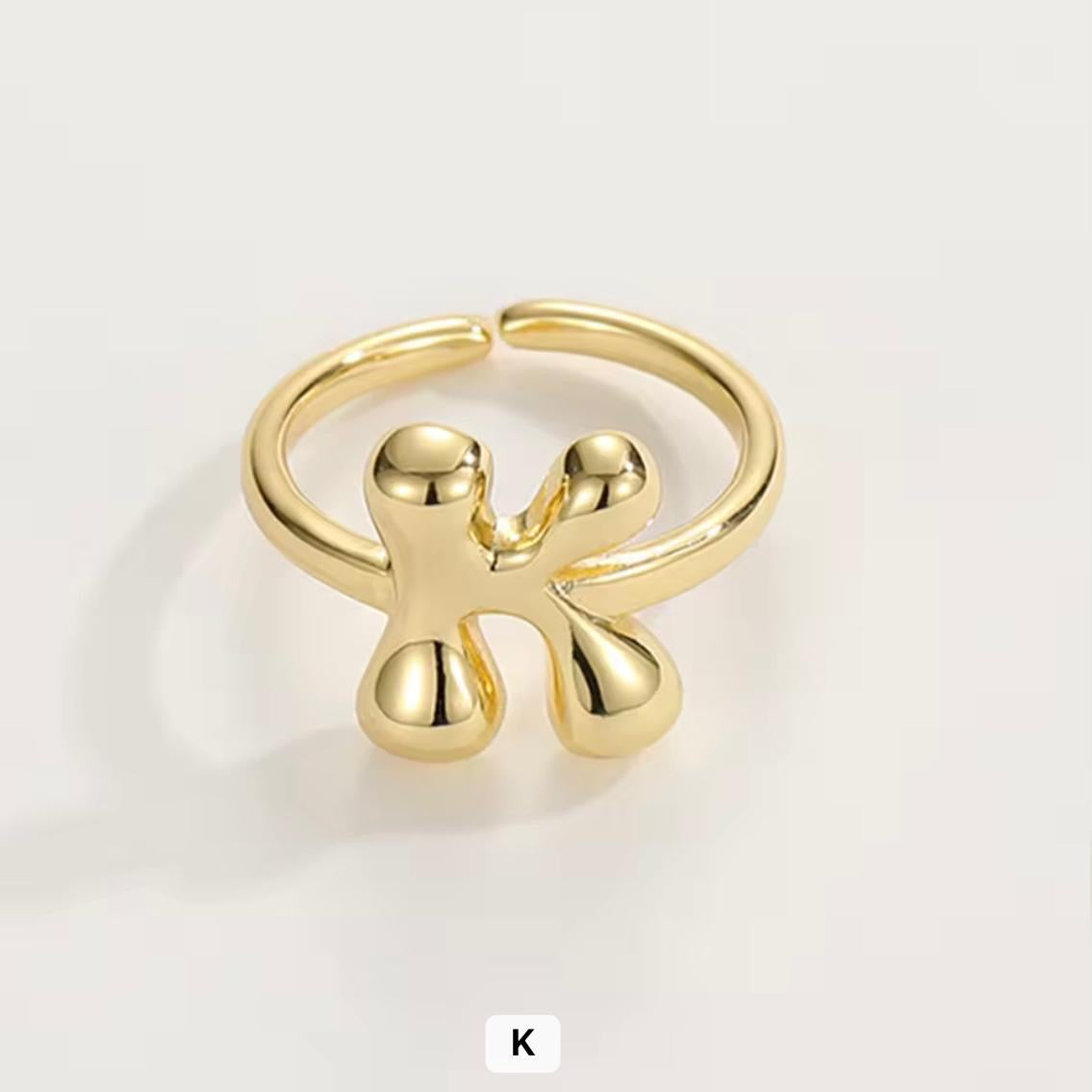 Bubbly Initial Rings