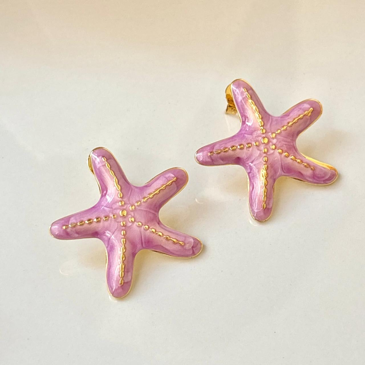 Starlétta Studs -Pearl Lilac