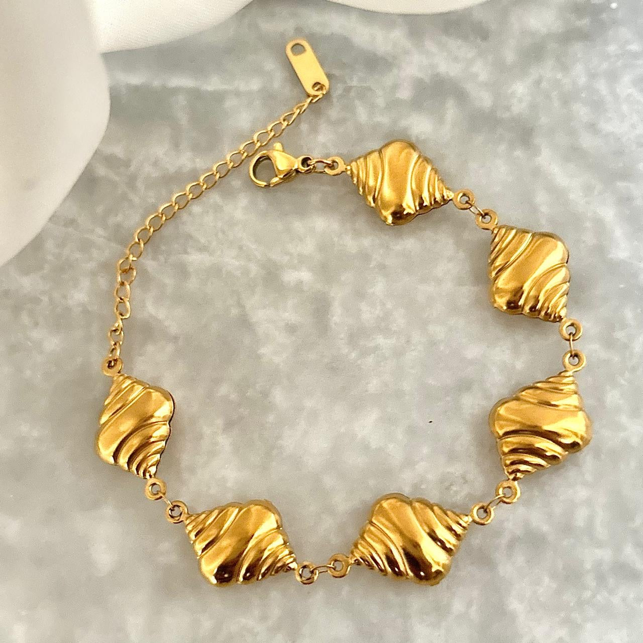 De Croissant LUX Bracelet -18K