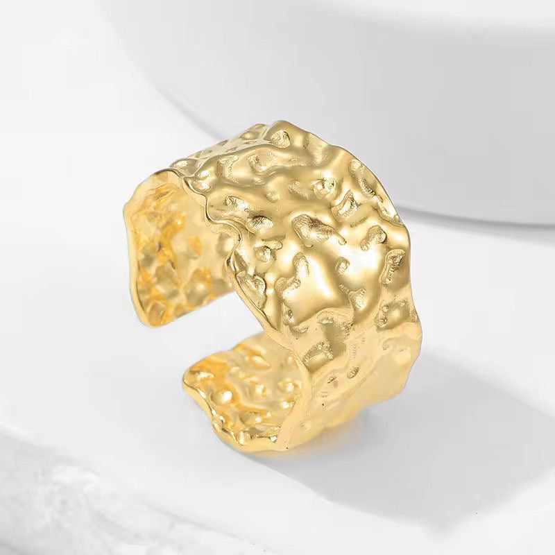 Hammered Band Ring