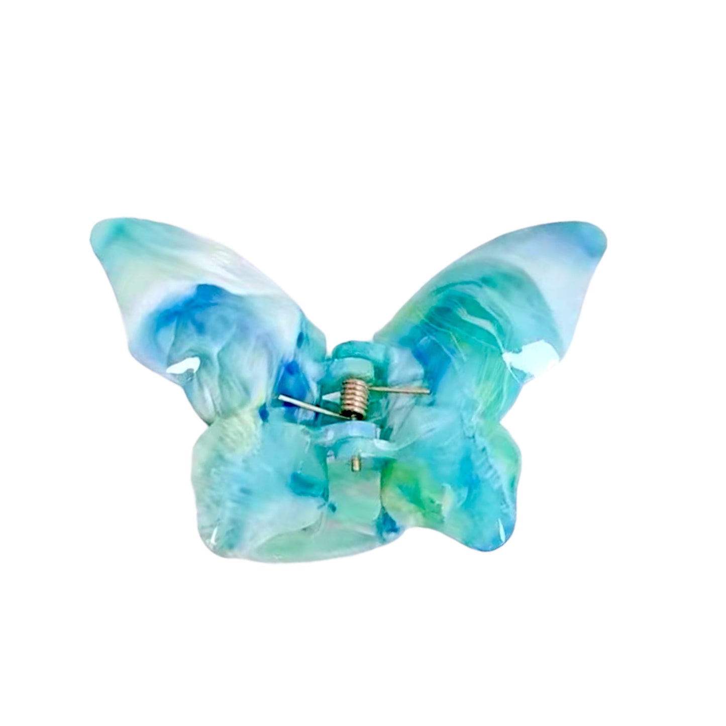 Mariposa Marble Claw Clip -Breeze