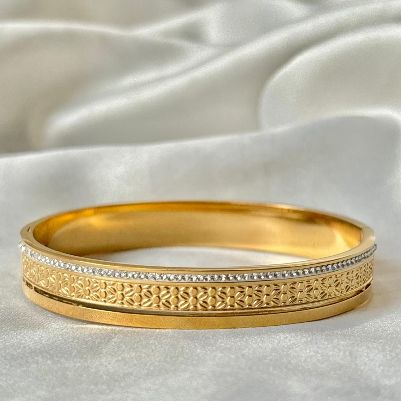 Flora Diamantés Bracelet -18K