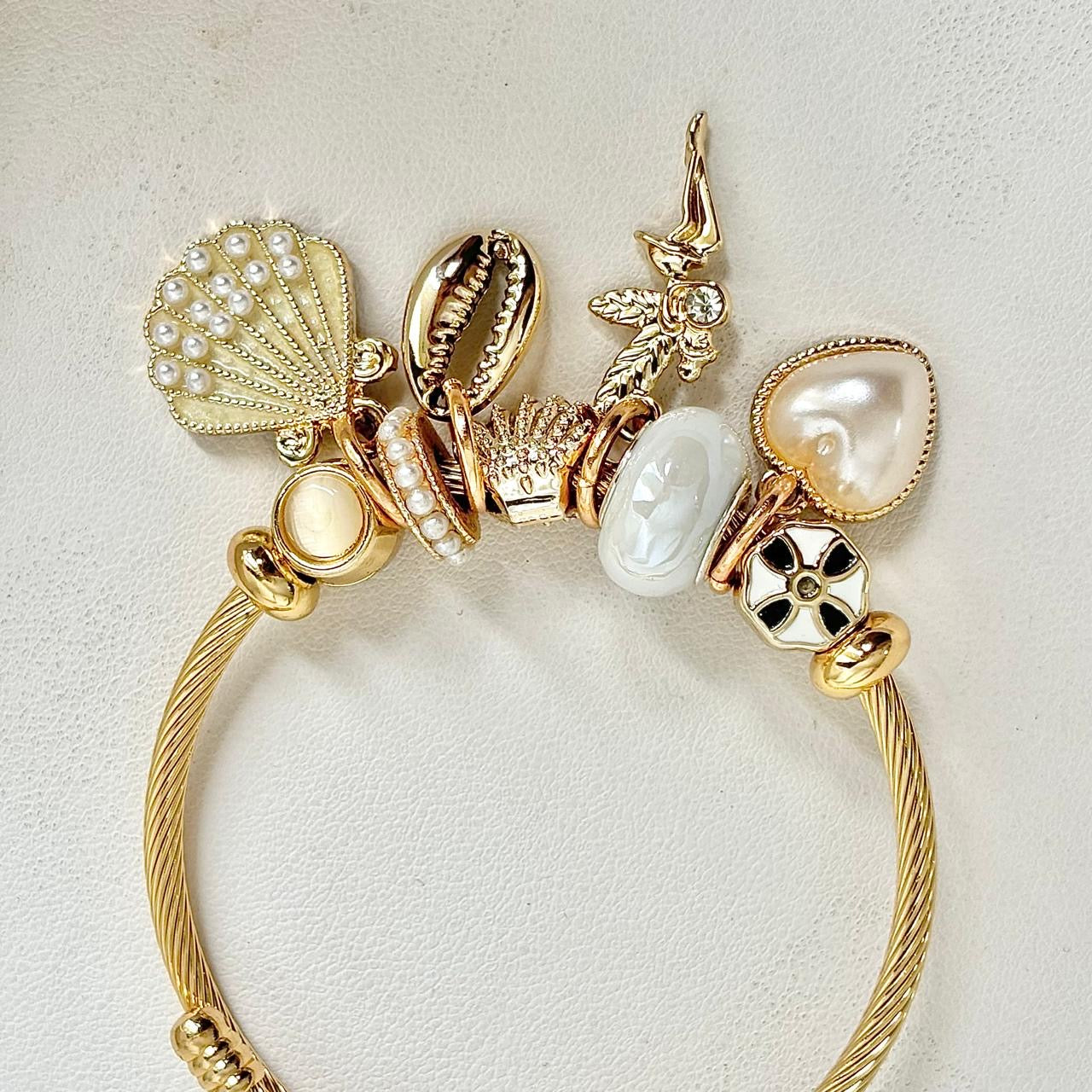 Oceanic Charm Bracelet -Perle