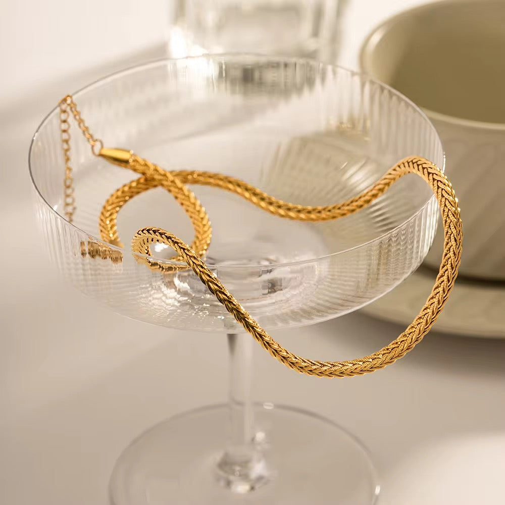 Leski Chain Bracelet -18K