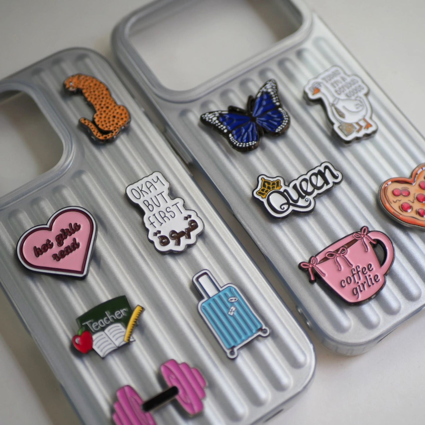 Queen Phone Metal Charm
