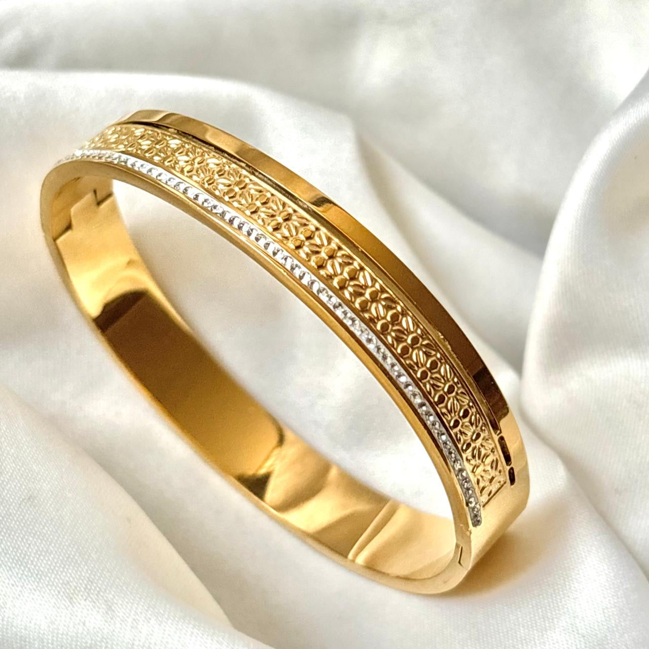 Flora Diamantés Bracelet -18K
