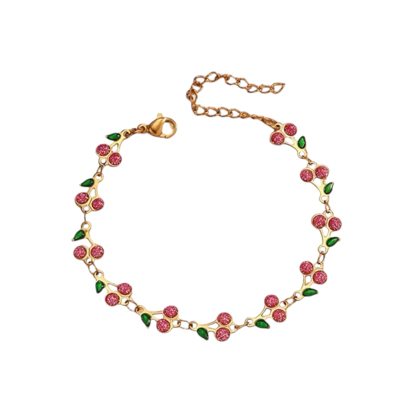 Cherry Crush Bracelet -Pink