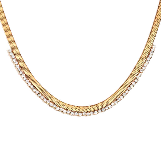 Luxurious Elysian Necklace -18K