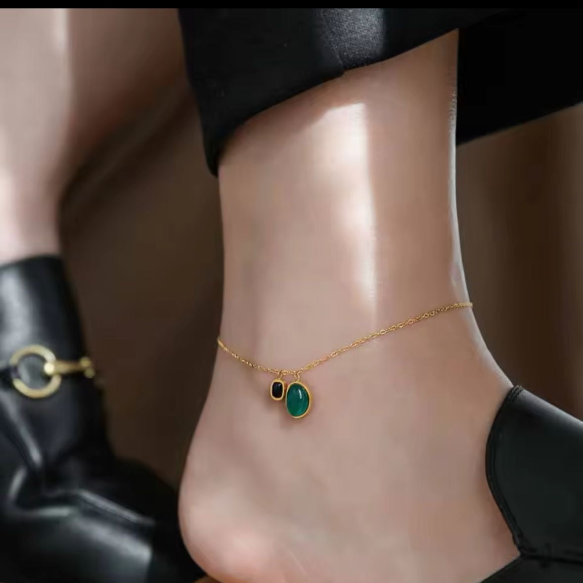 Heavenly Hour Anklet -18K