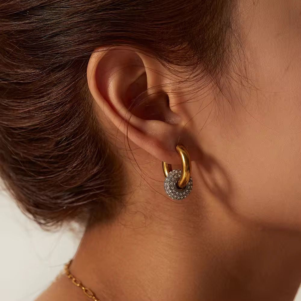 Laiyana Sparkly Hoops