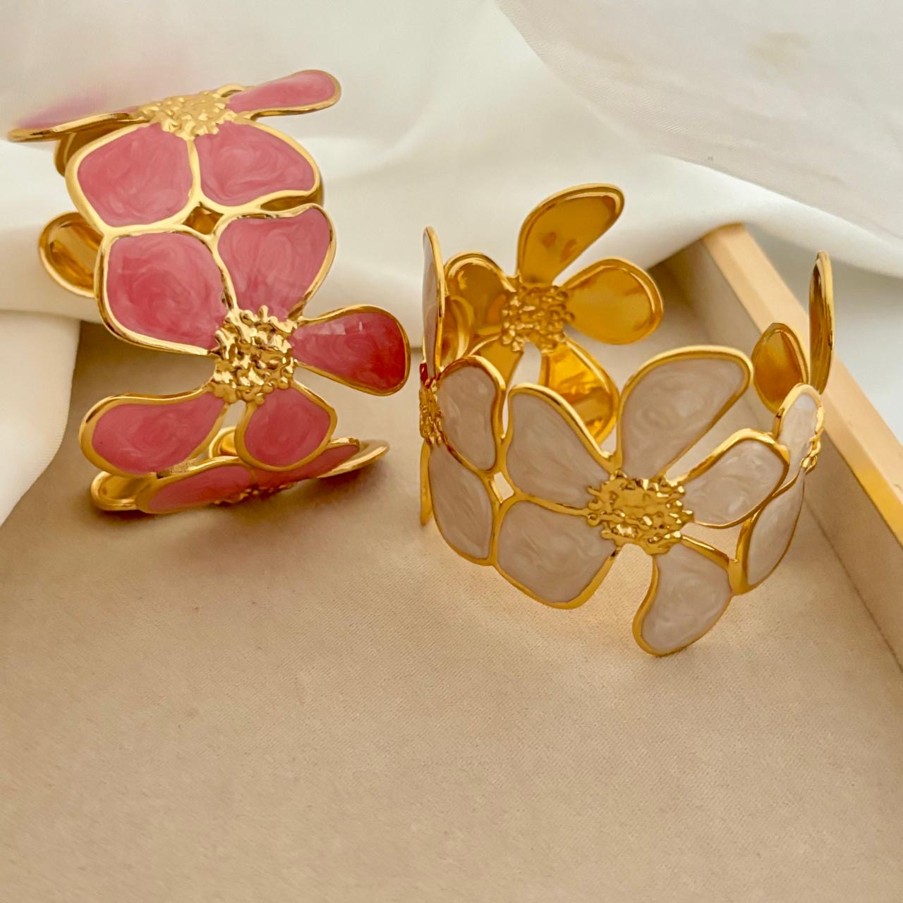 Lily Cuff -Pearly White