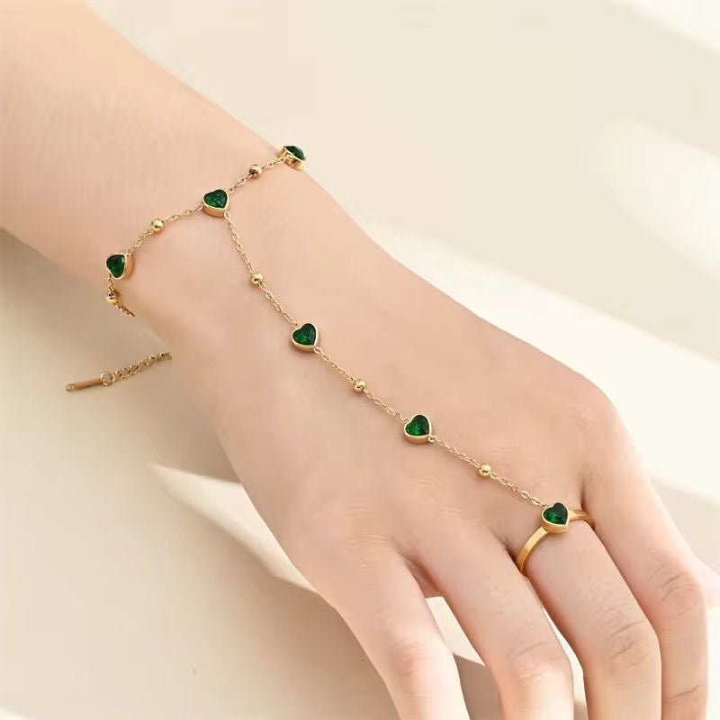 Hearts Hand Chain