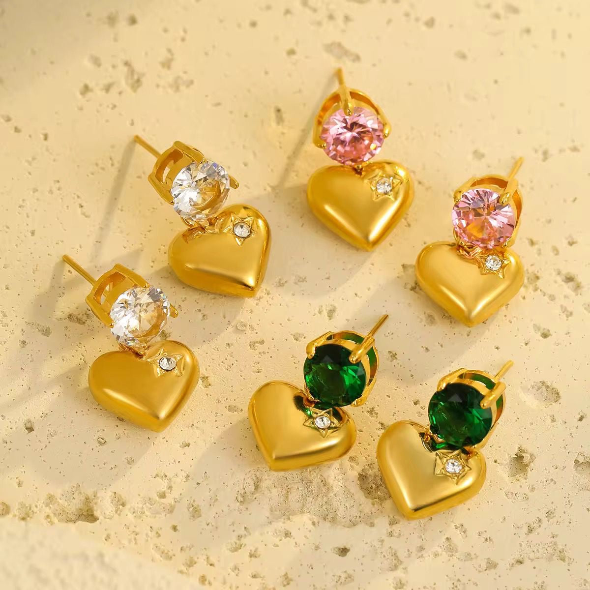 Sweet Heart Studs