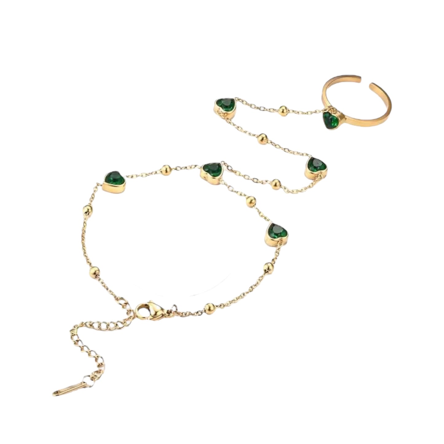Hearts Hand Chain