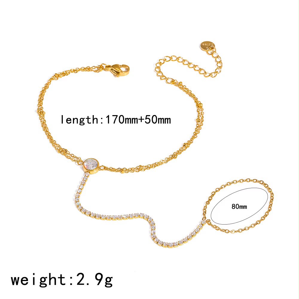 Erica Sparkles Hand Chain
