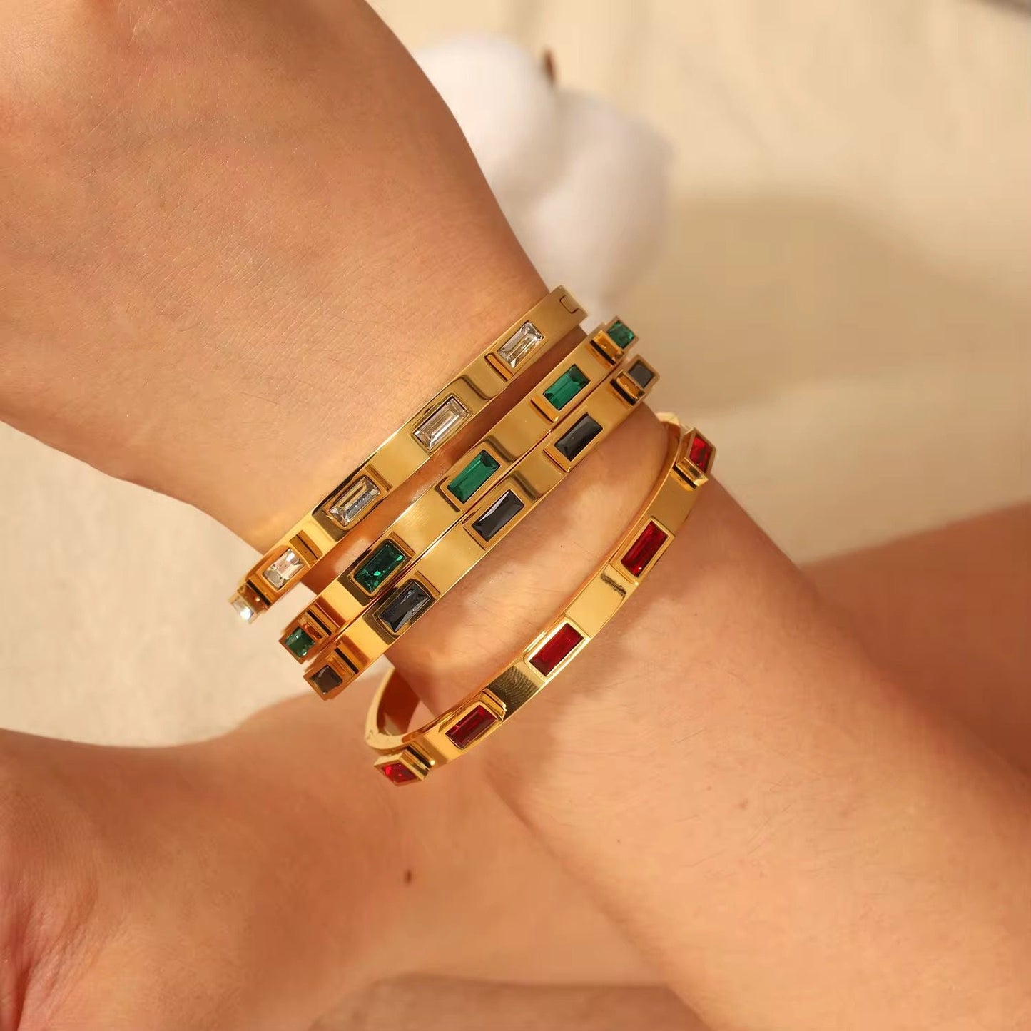 Anna Baguatte Gem Bracelet