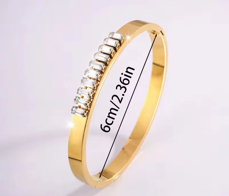 Amadora Zircon Bracelet -18K