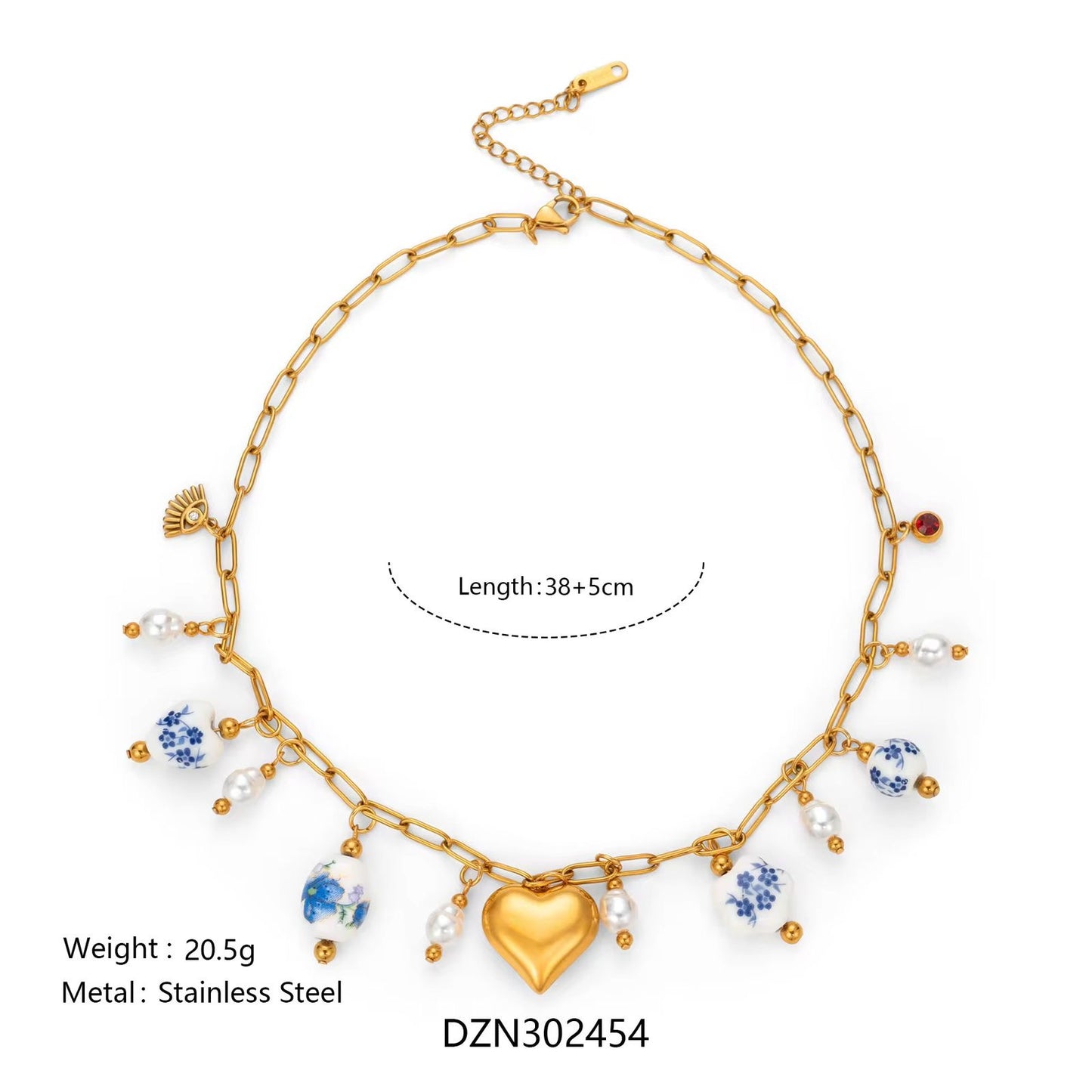 Santorini LUX Charm Necklace