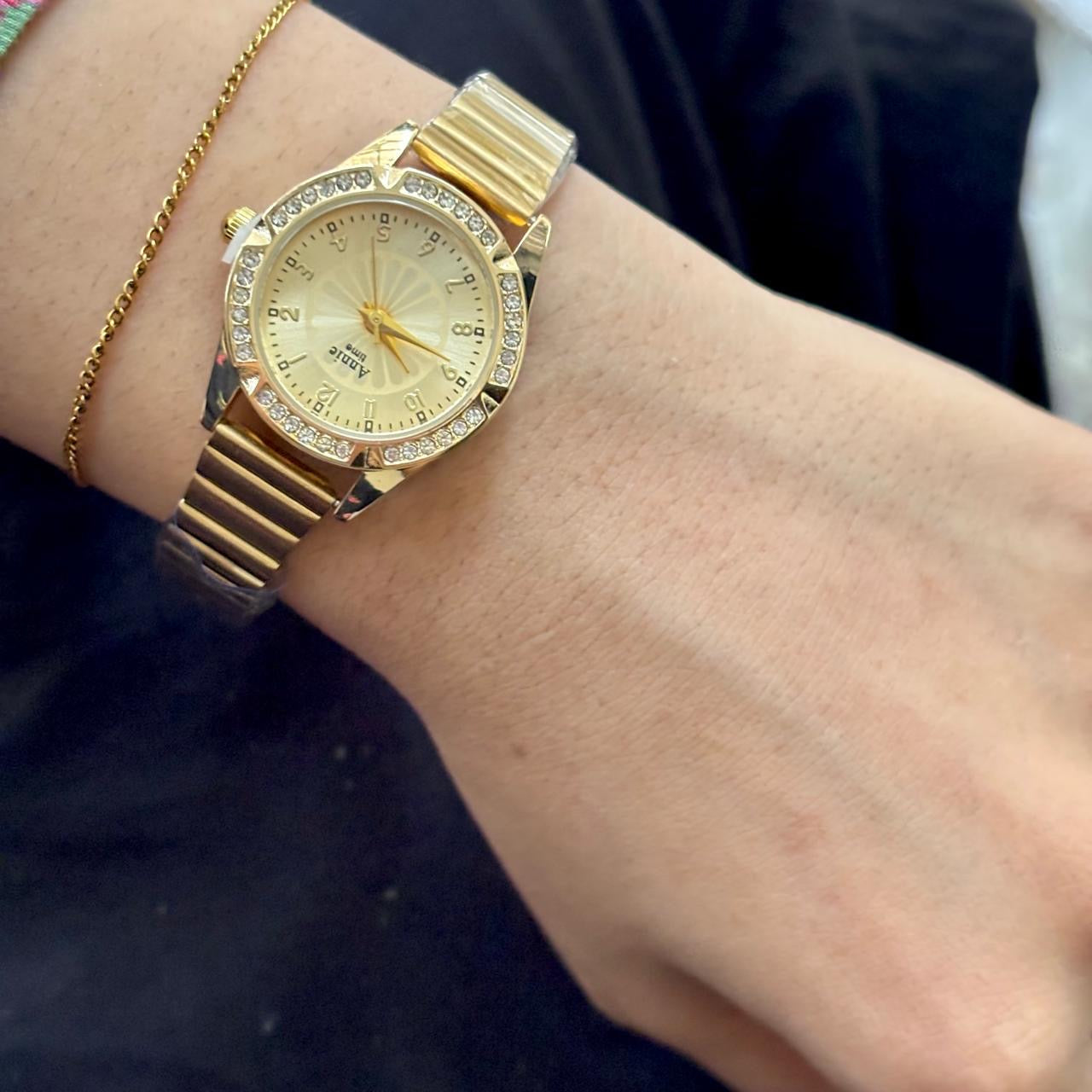 Glitz Royale Gold Watch