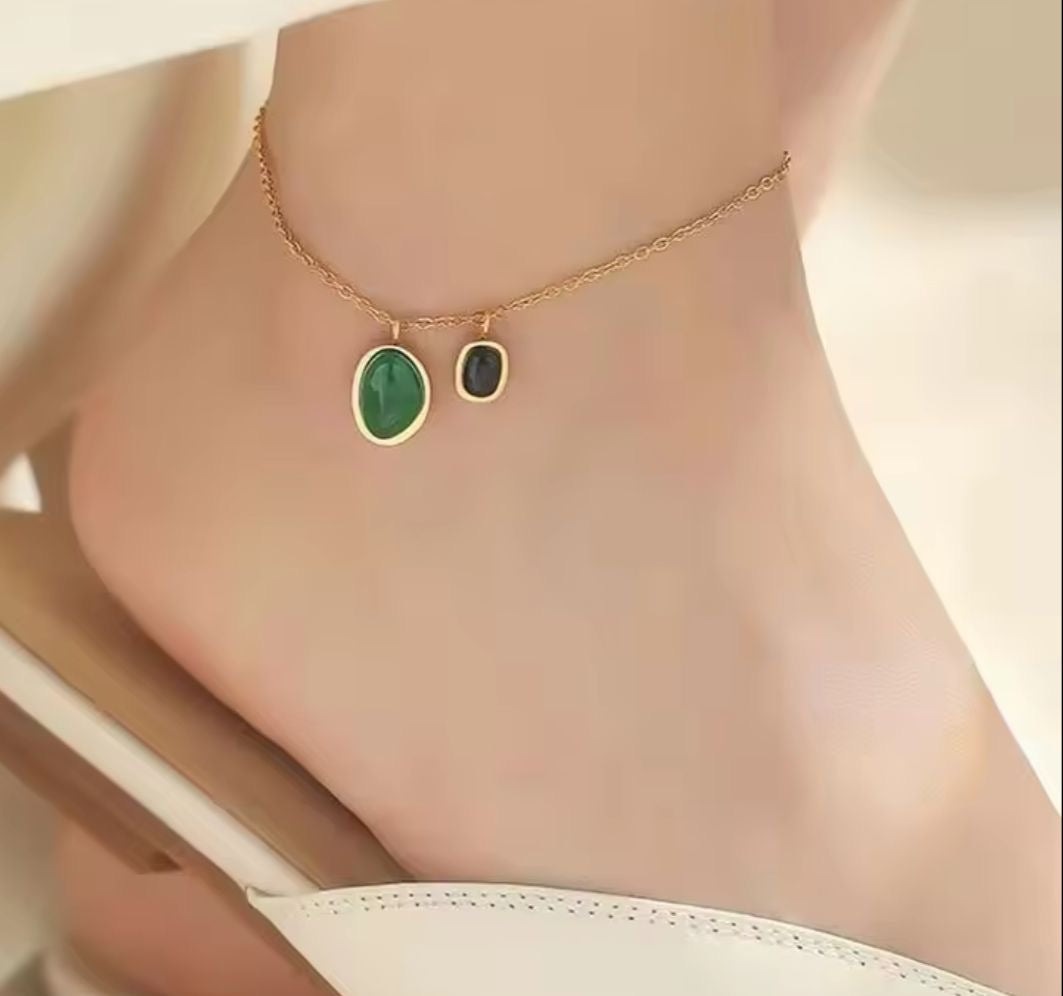 Heavenly Hour Anklet -18K