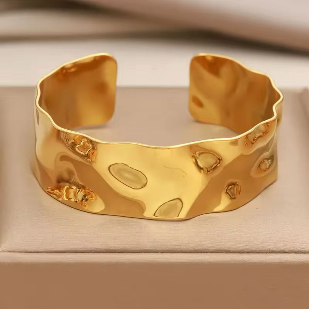 Solis Hammered Bracelet