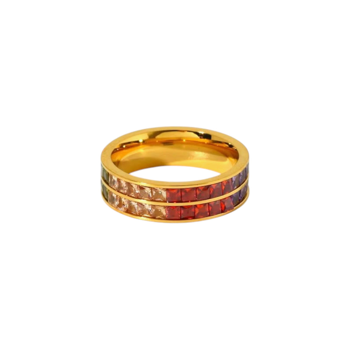 Rainbow Tennis Ring