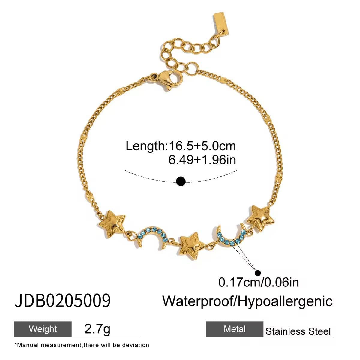 Cerulean Glow Bracelet