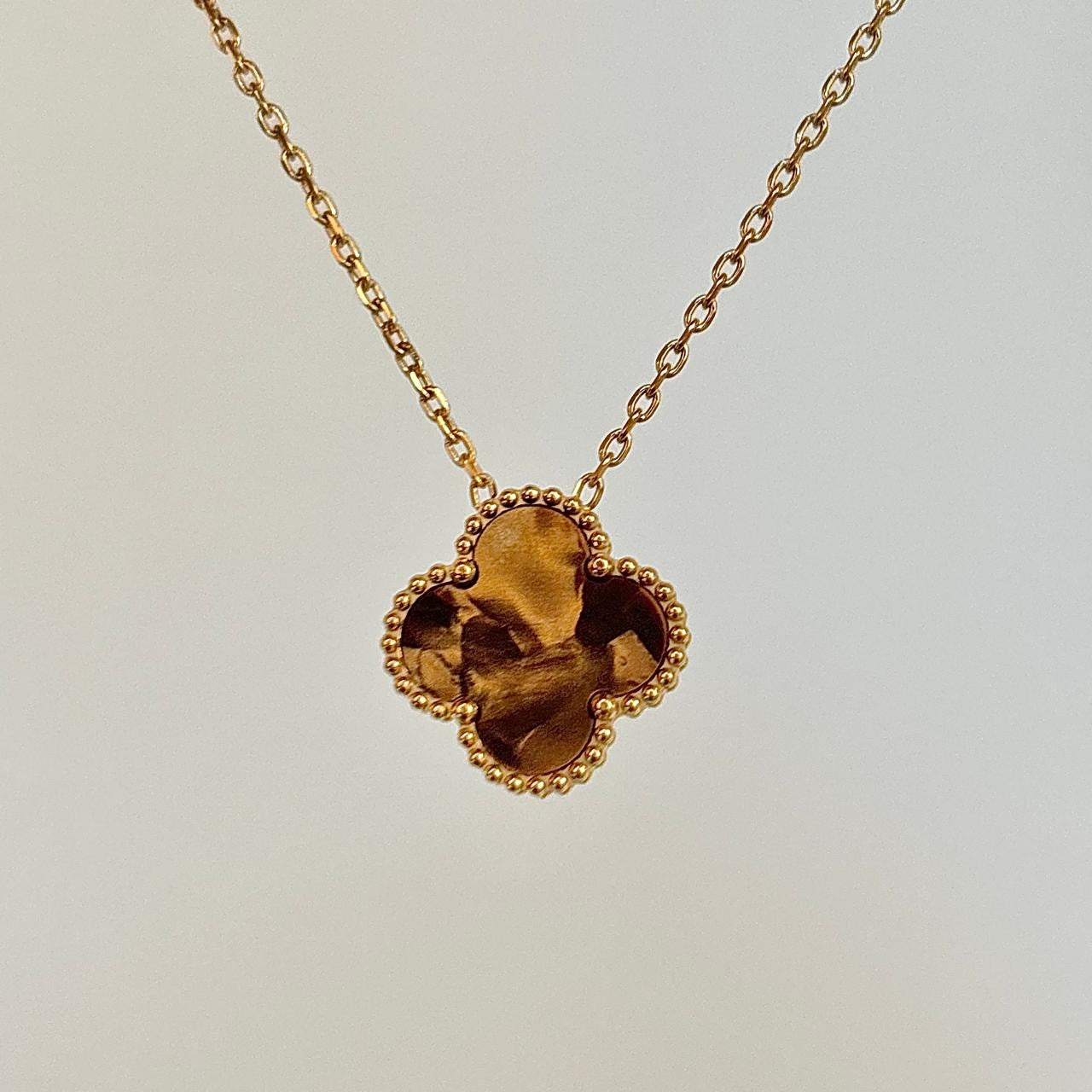 Cascade Clove Necklace -18K
