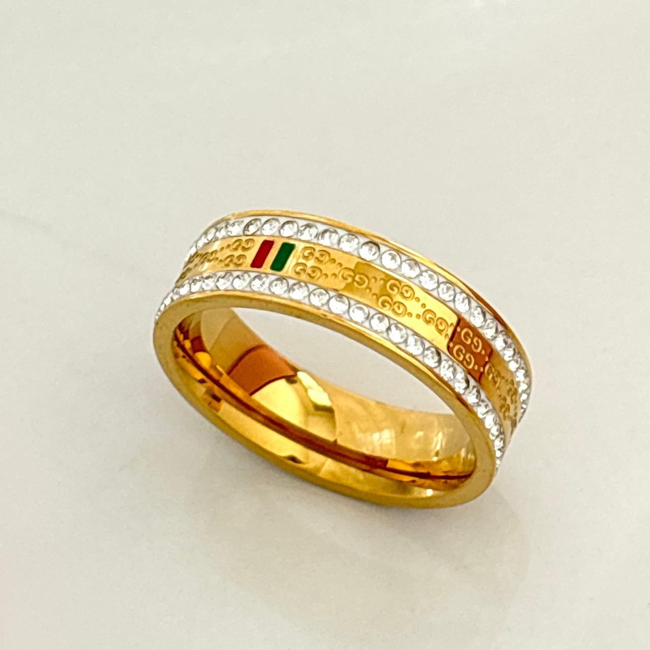 G-LUX Diamante Ring -18K