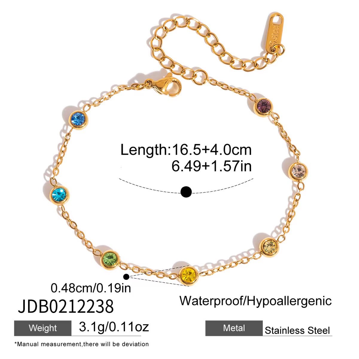 Multi Dainty Moment Bracelet