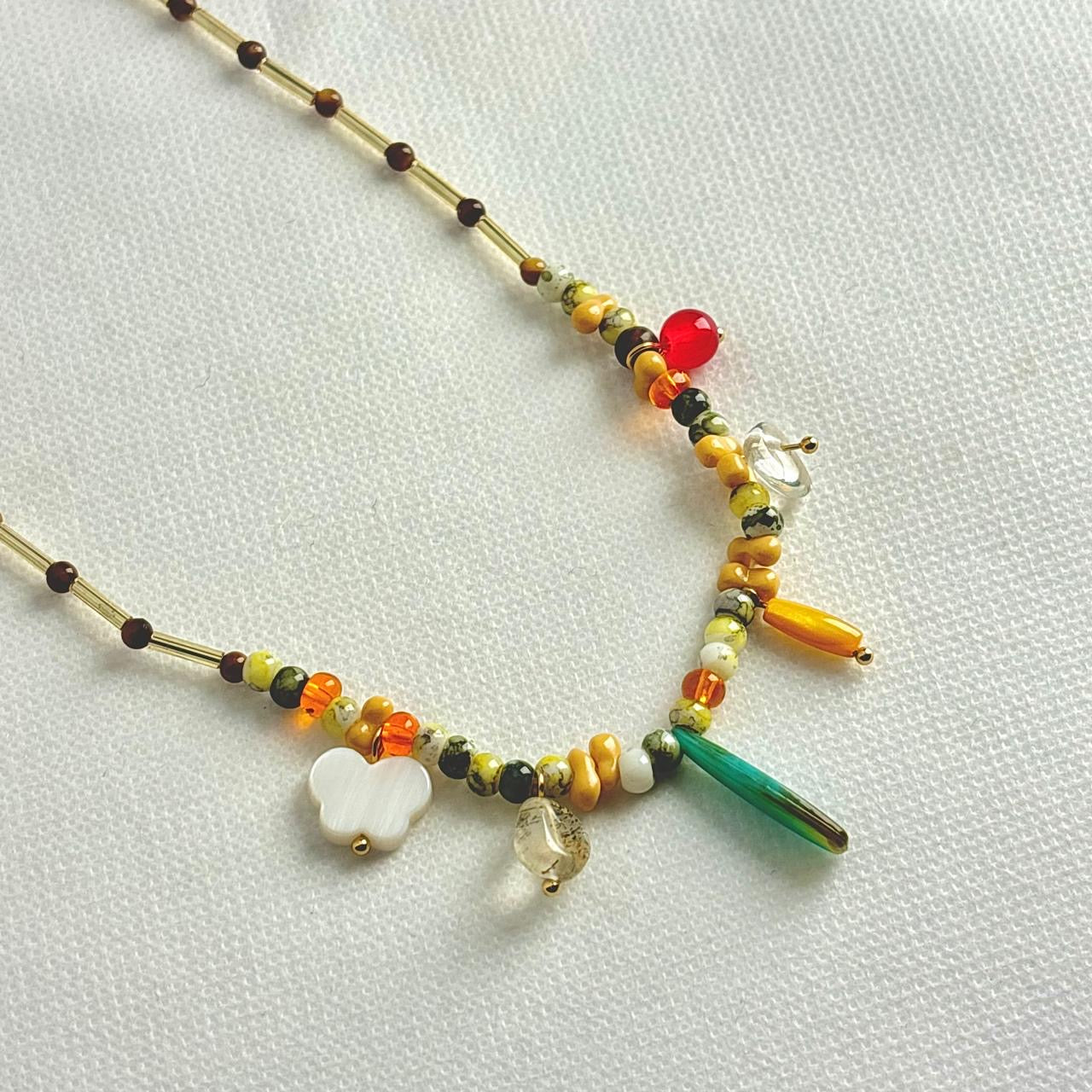 Color Rush Necklace Set-2 Of Two