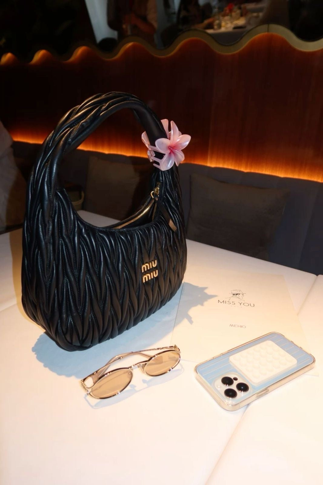 MM LUX Cloud Bag -Black