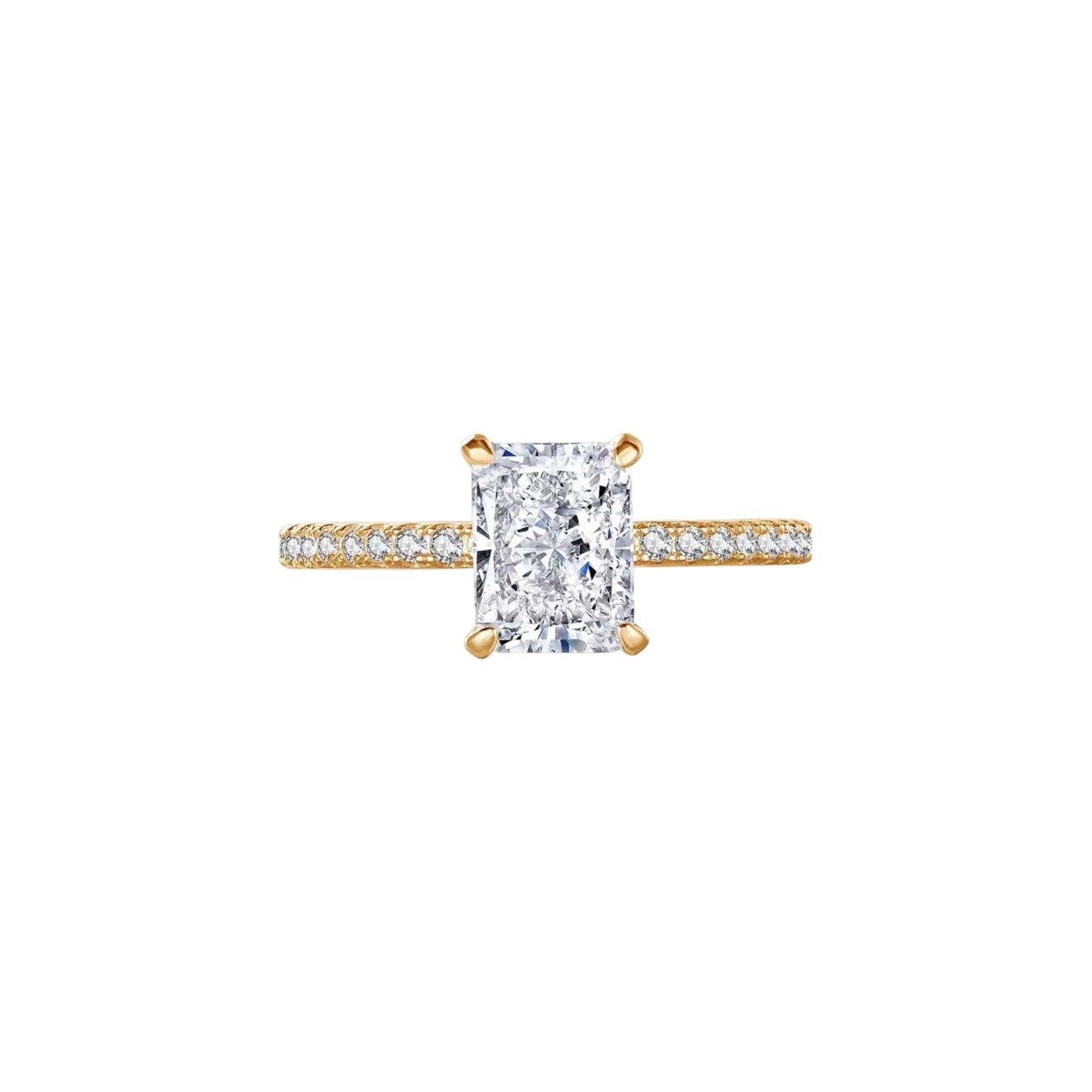 LUX Veil Of Light -Princess Cut Ring