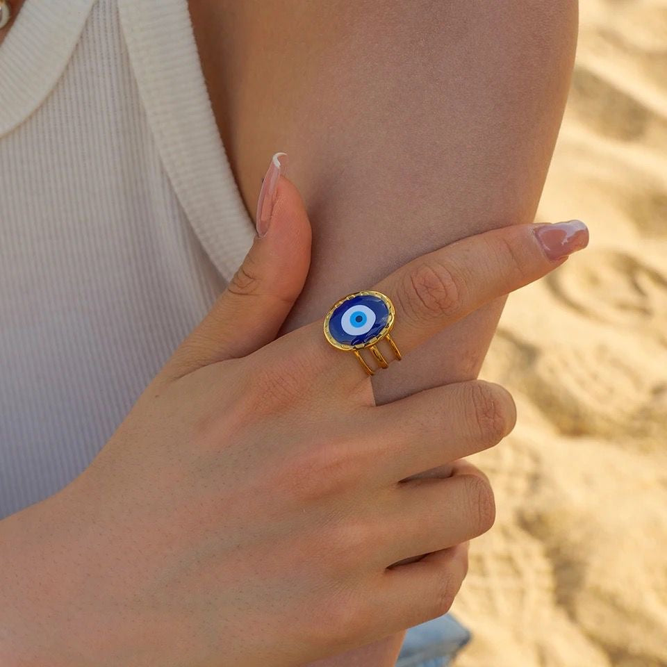The Turkish Ring 🧿 -Adjustable