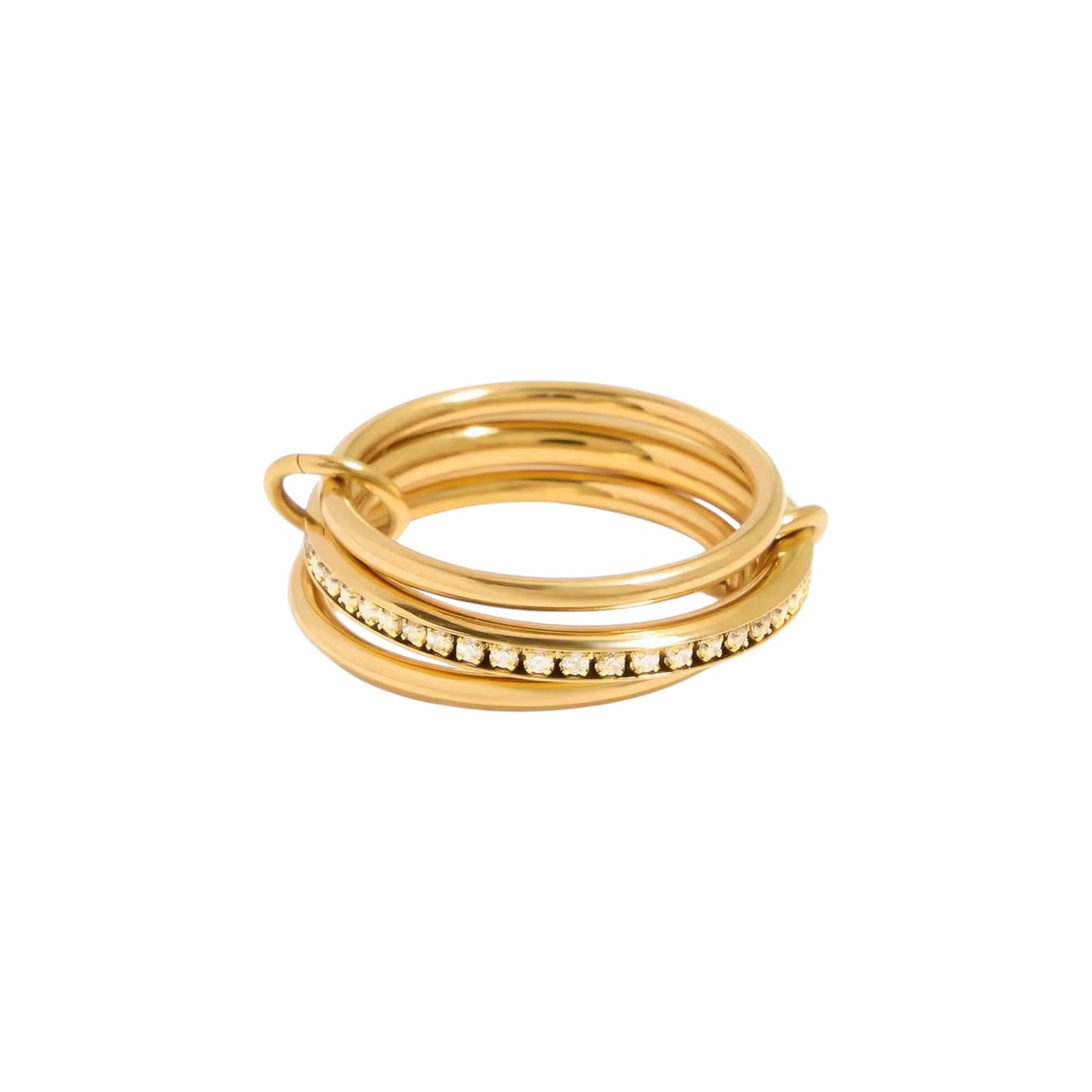 Timeless LUX Stack Ring -22K