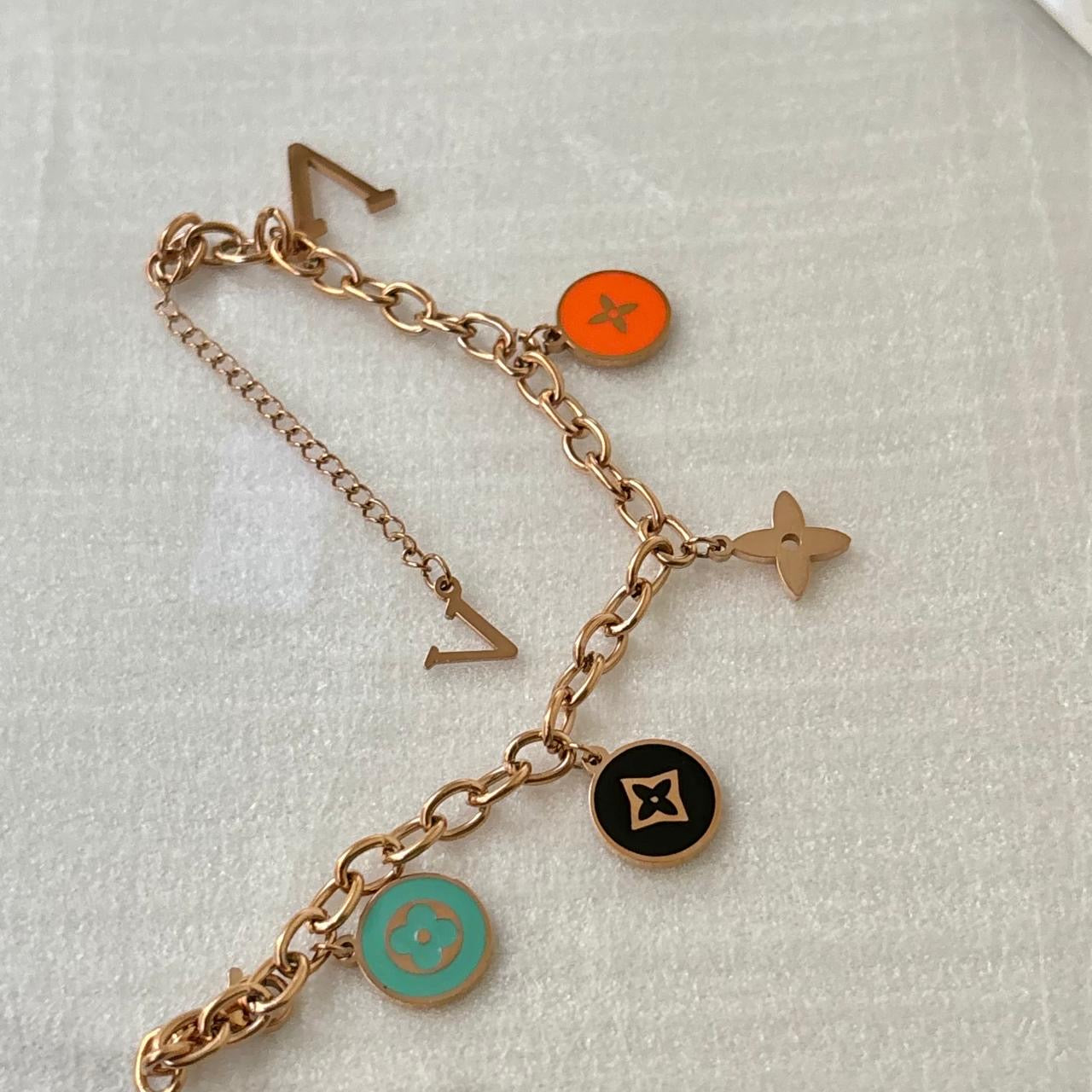 LUX Blossom Star Charm Bracelet