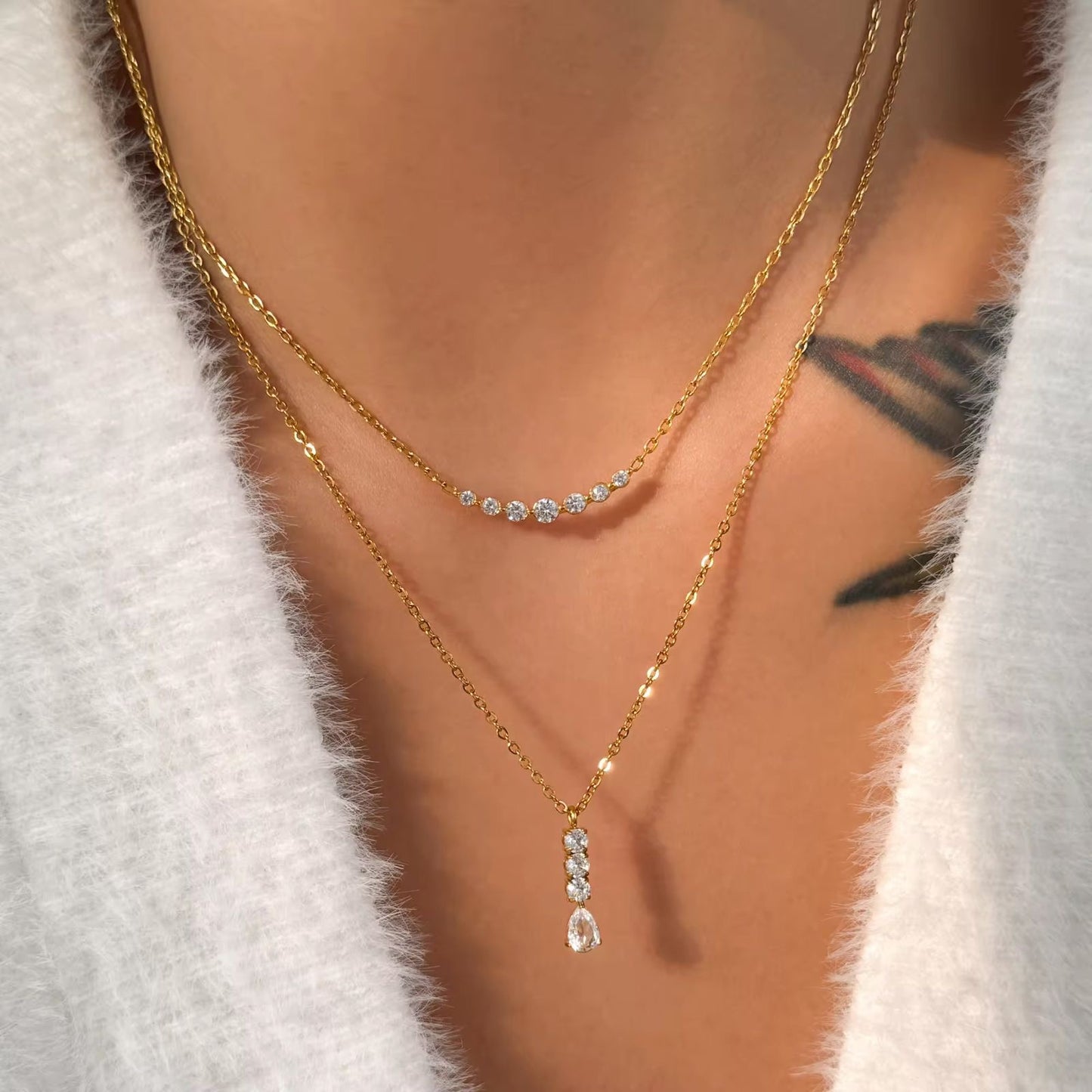 Heiress Diamond Tassel Necklace