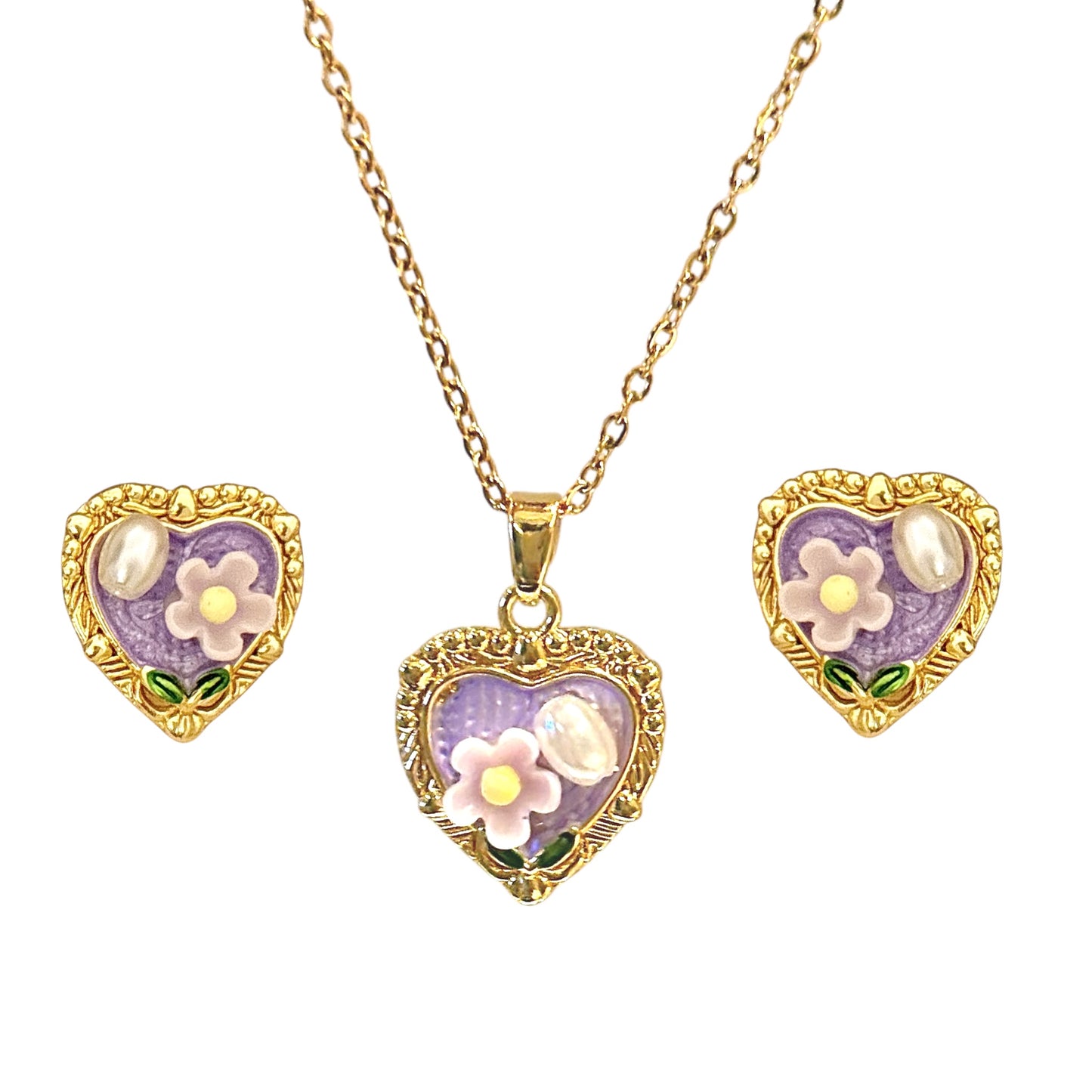 Fluer Set -Lilac