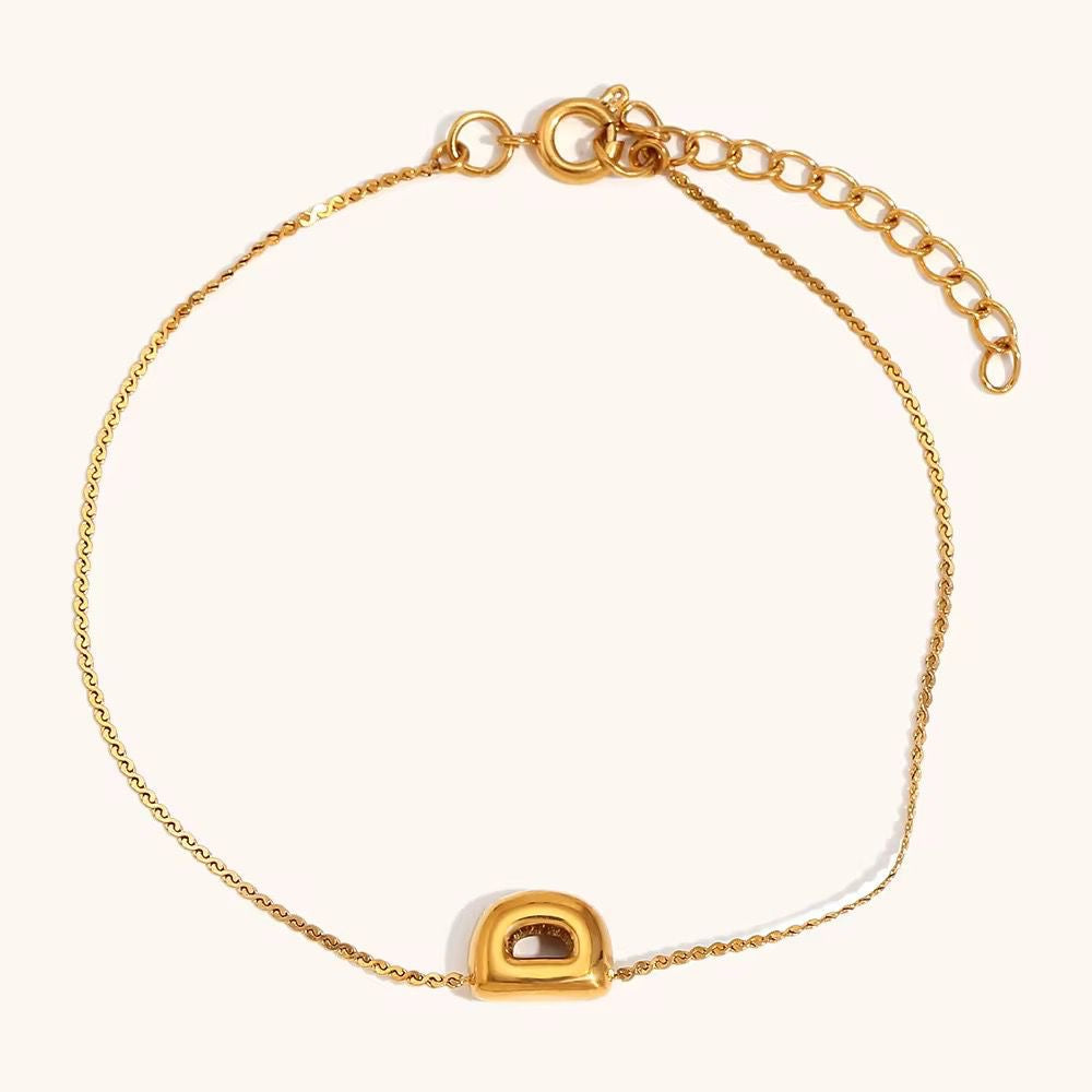 Dainty Initial Bracelets