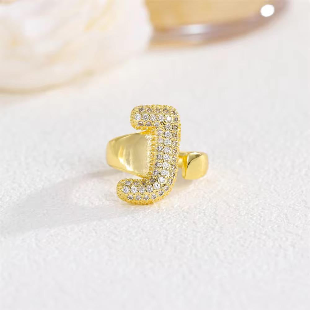 Initial Signet Ring
